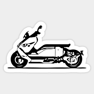 CE 04 Bike Sketch Art Sticker